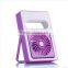 Wholesale portable mini electric rechargeablfa fan
