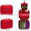 Travel hanging cosmetic bag with hook