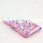 Colourful painted wallet flip cover with card slot for iphone 5