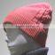2016 New Design Cashmere Knit Pattern Ear Flaps Knitting Hat