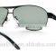 Clear plastic polarized contact lens and polarized sunglasses clear len