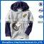 custom muscle fit polar fleece gym jacket hoody for boys