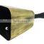 Square shape metal cow bell in many colors as cheer noice maker