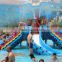 2016 hot sale Octopus fiberglass water park slide for children