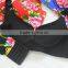 big flower printing half piece bra push up sexy bra