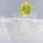 Professional custom clear acrylic organizer makeup storage