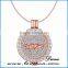 High Quality Gold Coin Locket Disc Holder Pendant Necklace