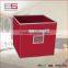 Collapsible Office Closet Storage Organizers Fabric Cube with Two Handles