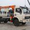 Hand Operated Lifting Equipment on Truck, Model No.: SQ3.2S3, 3.2ton Truck Crane With Telescopic Booms.