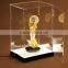 clear acrylic plastic doll box with led light for packing