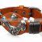 high quanlity cowhide Leather vintage leather bracelet