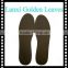 3mm latex insole for shoes good quality non-woven inner soles waterproof shoes insole