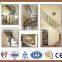 Cast interior iron stair railing