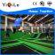 New design big indoor rectangular trampoline with basketball hoop for sale