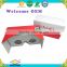 wholesale google cardboard 3d glasses customer LOGO vr cardboard