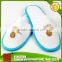 White Terry With Customized Logo Disposable Pull Fluffy Hotel Slippers