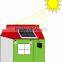 8W solar power kit with Li-ion battery