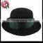 new fashion wool felt top hat flat brim