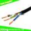 double pvc insulated 3 core 4mm flexible cable