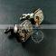 14x19mm vintage style steam punk watch movement gun black fashion cuff link 6600034