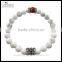 Chameleon White Turquoise Stone Bead Bracelet Jewelery Accessories For Women