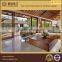 High quality sliding style aluminium wood clading windows and doors system