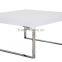 SIMBLE gold manufactory acrylic dining room table,solid surface restaurant table top