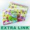 Cheap Customized Colorful English Story Cardboard Comic Baby Kid Memory Book