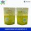 2016 Resealable aluminum foil zip lock plastic pouch transparent packaging bag