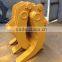 mechanical/manual excavator rock grapple log grapple/timer wood grapple kobelco sk200/sk210/sk220/sk250/sk300/sk330/sk350