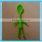 Online Shopping Colorful Humanoid Silicone Spoon