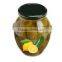 Green Olives with Green Peppers & Lemon, High Quality 100% Tunisian Table Olives,Table Olives with Green Peppers and Lemon, 370