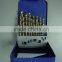 19pcs 1-10mm HSS Drill Bit Set