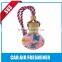 Funny air freshener/novelty hanging car air freshener