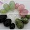 Gemstone Drilled Green Aventurine Jade Egg Set Kegel Exercise Tool