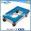 High quality 60*40 Stainless steel heavy duty carry trolley, cargo trolley, hand trolley price