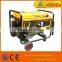 2015 new portable dual fuel petrol kerosene LPG fuel generator set for sale