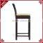 Hot sale wicker high bar stools classical modern bar chair price
