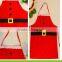 Machine Washable Hostess Gift Work Apron Customized Christmas Apron Polyester Kitchen Apron