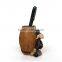 Handmade desk wooden pen holder