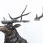 Stunning large monumental bronze stag sculpture NTBA-DE309A