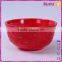 ceramic red glazed wedding gift decorative bowls