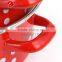 3pcs enamel cookware casseroles set with customize decal cast iron enamel casserole
