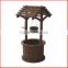 Decorative Wishing Well with Small Flower Pot