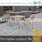 new style outdoor furniture garden furniture polywood dining table set