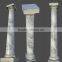 china manufacturer wholesale home decoration flat white marble columes