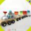 Wholesale newest wooden pull blocks car toy hot sale kids wooden pull blocks car toy creative wooden pull blocks car toy W04A270