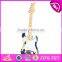 Best sale baby wooden musical guitar toy wholesale kids wooden musical guitar toy W07H014-S