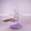 Cheap price outdoor garden rattan wicker hanging egg basket swing chair indoor with metal stand