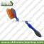 S05.061black + blue PP ,TPR car wash brush with short handle/soft bristle car wash brush/car wash brush with long handle